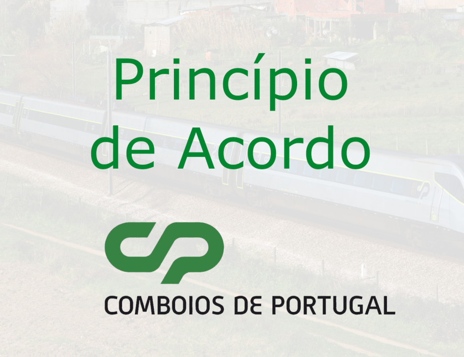 Acordo de princípio com a CP